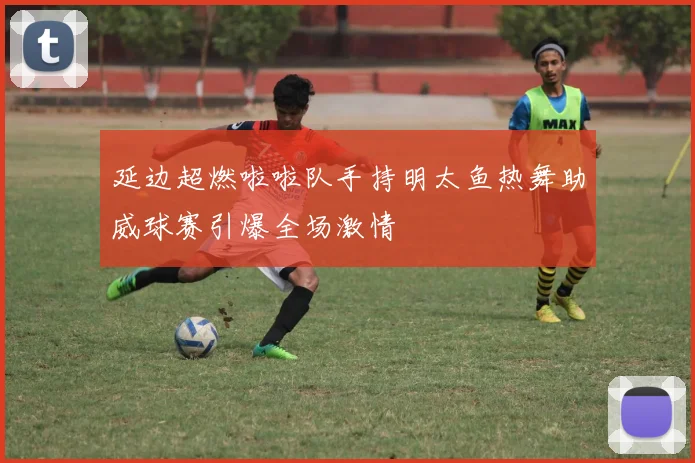 延边超燃啦啦队手持明太鱼热舞助威球赛引爆全场激情
